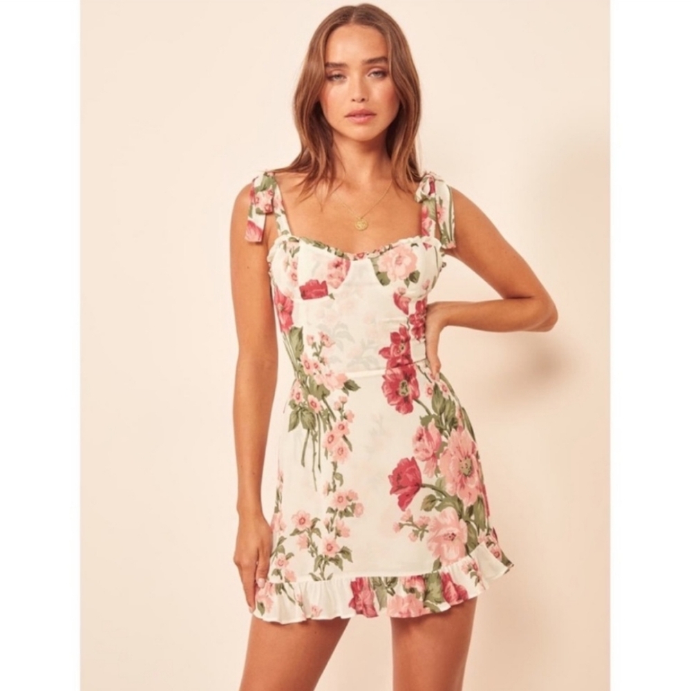 REFORMATION CHRISTINE DRESS IN ETIENNE